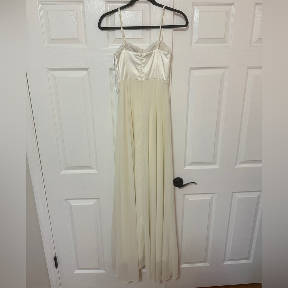 Lulus White Maxi Dress, Ivory Skirt, Size XS Extra Small - Picture 5 of 8